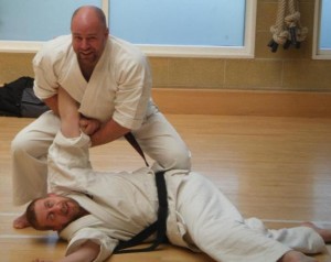 Iain Abernathy Karate demonstration